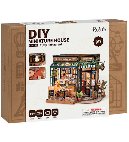 Rolife Miniature diorama - DIY - Tipsy Restaurant DG167 - 297 De