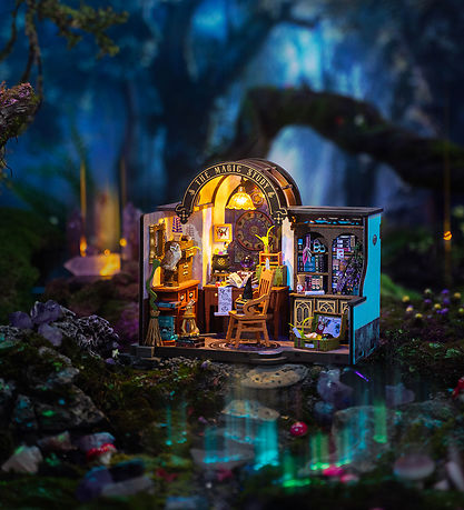 Rolife Miniature diorama - DIY - The Magic Study DG166 - 267 Set