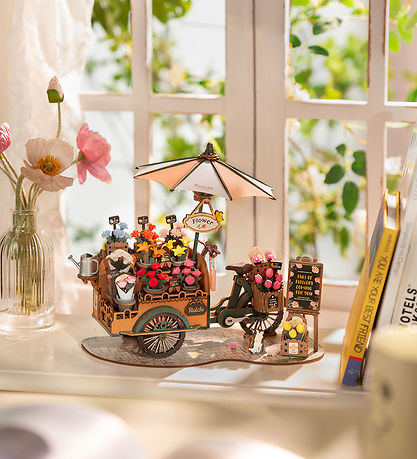 Rolife Miniature diorama - DIY - Blossom Cart TGS03 - 187 Parts