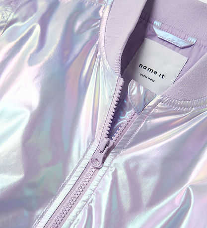 Name It Bomber Jacket - NkfMolina - Orchid Bloom