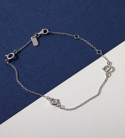 Design Letters Armband - Ruth Anchor Berlock Lock - Silver