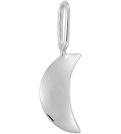 Design Letters Pendant - Darling - Moon - Silver