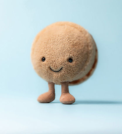 Jellycat Soft Toy - 12x10 cm - Amuseables Mona Macaron - Chocola