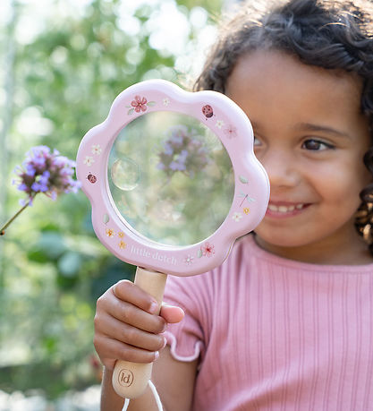 Little Dutch Magnifying glass - Fairy Garden - Pink