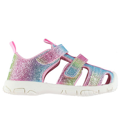 Hummel Sandalen - Klettband Infant - Weiß/Mehrfarbig Glitzer