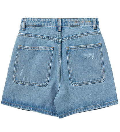 Sofie Schnoor Stuttbuxur - Gallaefni - Gabriellasy - Denim Blue