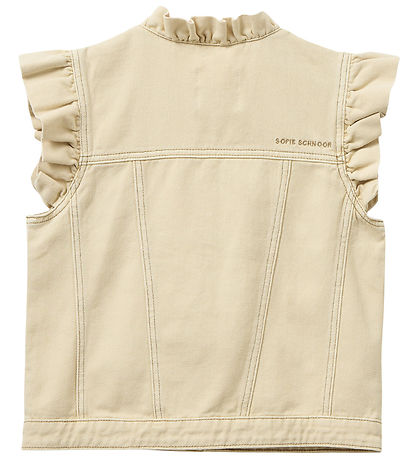 Sofie Schnoor Weste - Denim - Arahsy - Off White Sand