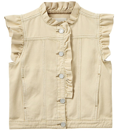 Sofie Schnoor Weste - Denim - Arahsy - Off White Sand