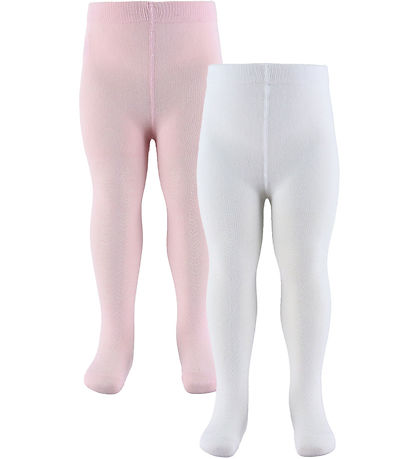 Name It Strumpfhosen - 2er-Pack - NbfDitta - Bright White/Baller