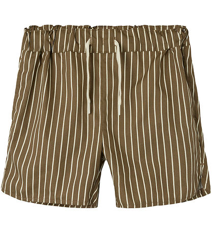 Lil' Atelier Swim Shorts - NmmFando - Shitake