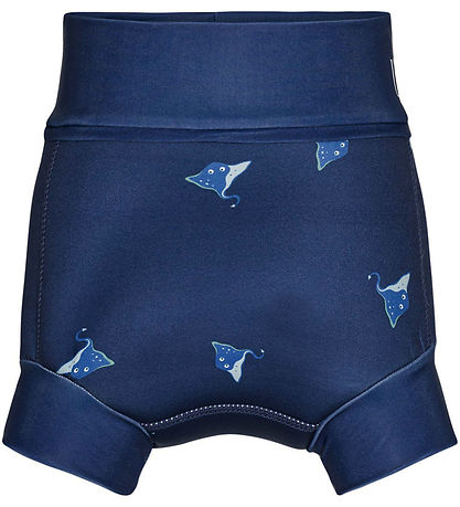 Vanilla Copenhagen Swim Diaper - Neo - Navy Skate Fish