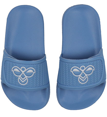 Hummel Flip Flops - Pool Slide Jr - Lichen Blue