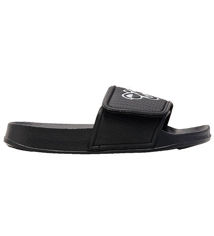Hummel Badesandalen - Pool Slide Jr - Schwarz