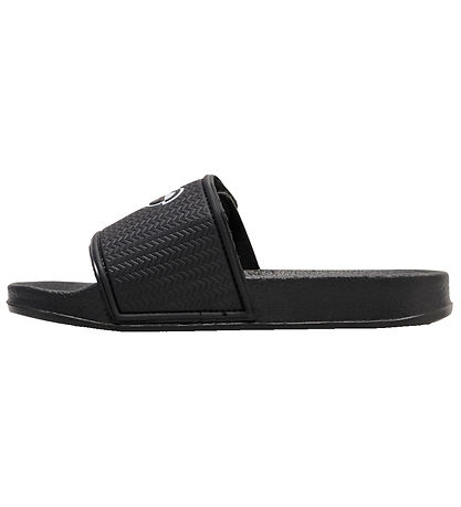 Hummel Badesandalen - Pool Slide Jr - Schwarz