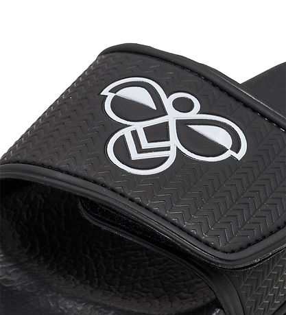 Hummel Badesandalen - Pool Slide Jr - Schwarz