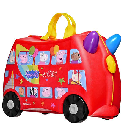 Trunki Cardboard Suitcase - Peppa Pig Party Bus