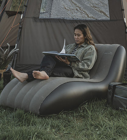 Easy Camp Solstol - Uppblåsbar - Maple - Brun