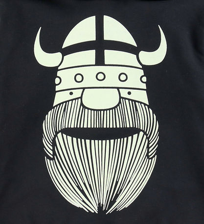 Danafae Kapuzenpullover - Danewarrior - Black Erik - Glow In The