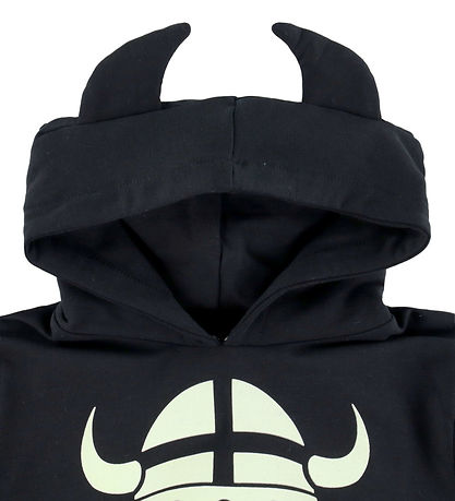 Danafae Kapuzenpullover - Danewarrior - Black Erik - Glow In The