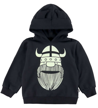 Danafae Kapuzenpullover - Danewarrior - Black Erik - Glow In The