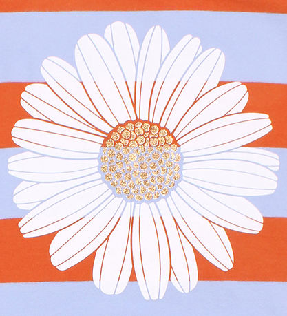 Danefæ Kjóll - danska - Light Rust/Fjólublátt Daisy