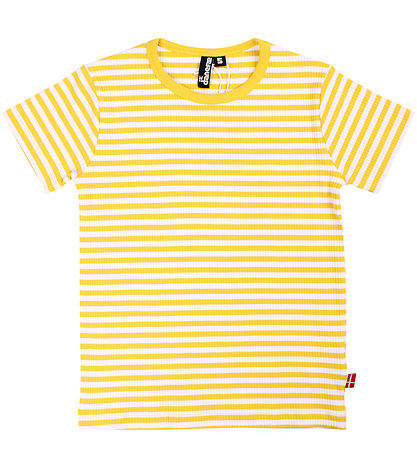 Danefæ T-Shirt - Danestory - Verblasst Yellow/Kreide