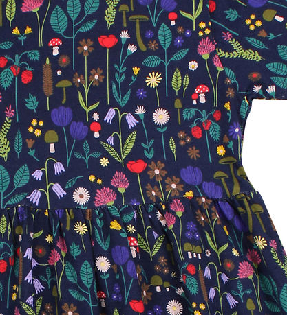 Danefæ Jurk - Deense schelpdieren Modaal - Navy Botanisch