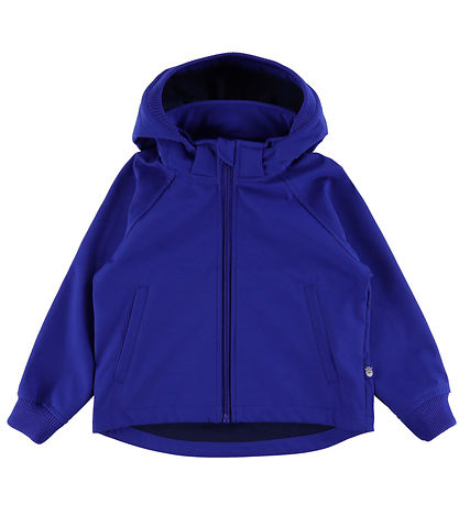 Danefæ Softshell Jacket w. Fleece - DanEmil Brushed - Deep Blue/