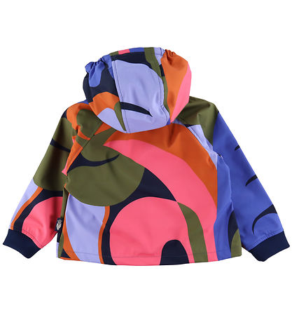 Danefæ Softshell jakki M. Flís - DaneVilma Brushed - Dk Dökkblát