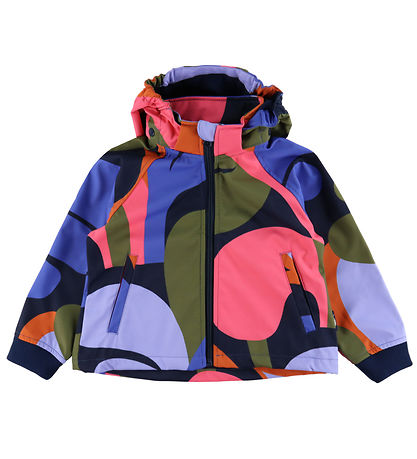 Danefæ Softshell jakki M. Flís - DaneVilma Brushed - Dk Dökkblát