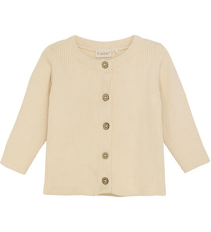 Fixoni Cardigan - Knitted - Buttercream