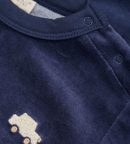 Fixoni Velour set - Vintage Blue
