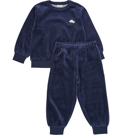 Fixoni Velour set - Vintage Blue