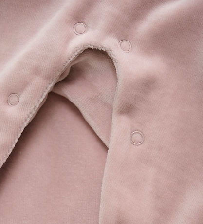 Fixoni Sparkdräkt m. Body l/ä - Velour - Shadow Grå