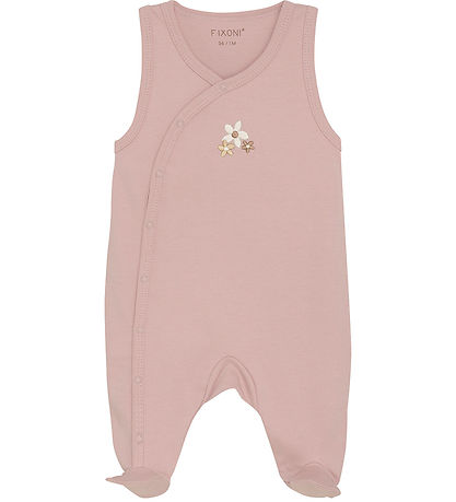 Fixoni Romper w. Bodysuit l/s - Shadow Gray