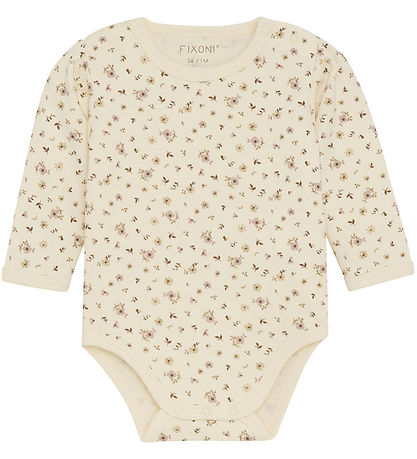 Fixoni Romper w. Bodysuit l/s - Shadow Gray