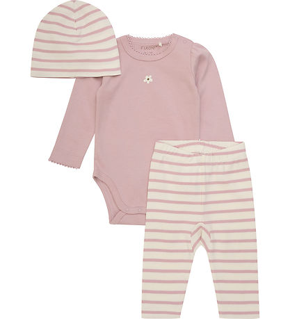 Fixoni Set - Leggings/Beanie/Bodysuit l/s - Shadow Gray