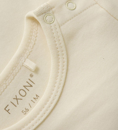 Fixoni Bodysuit l/s - Buttercream