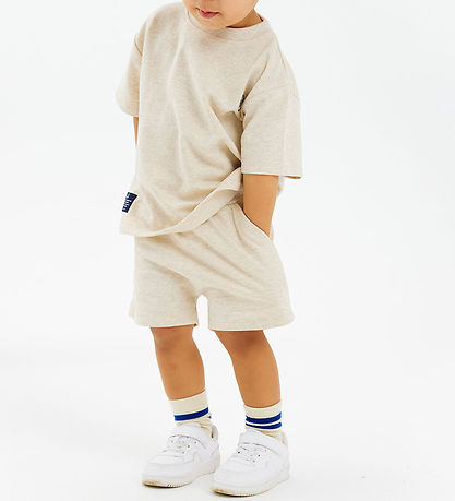 The New Sweat Shorts - TnstNorval - Oatmeal Melange