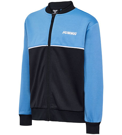 Hummel Tracksuit - hmlDallas - Lichen Blue w. Logo