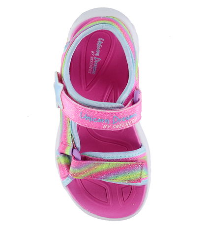 Skechers Sandalar M. Ljós - Unicorn Draumar - Bleikt/Multi