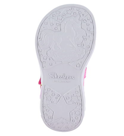 Skechers Sandalar M. Ljós - Unicorn Draumar - Bleikt/Multi