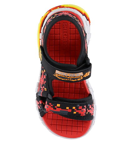 Skechers Sandaalit - MEGA- Splash 4K - Black/Punainen