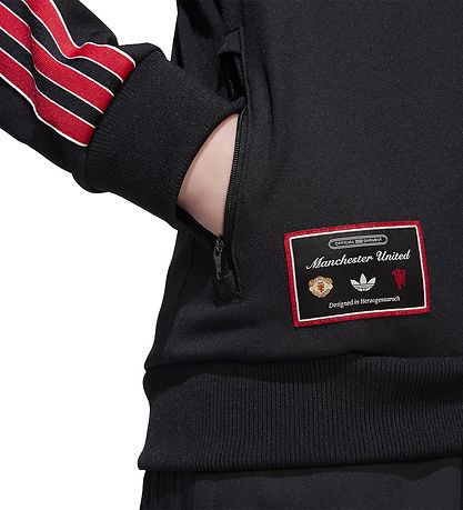 adidas Performance Cardigan - Manchester United - Black