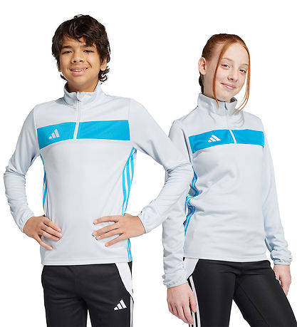 adidas Performance Æfingaskyrta - Tiro ES - Ljósblár/Shocya/Whit