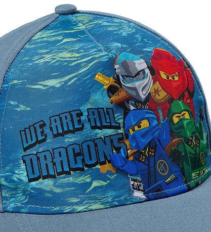 LEGO® Wear Ninjago Cap - LwAgan - Dusty Blue