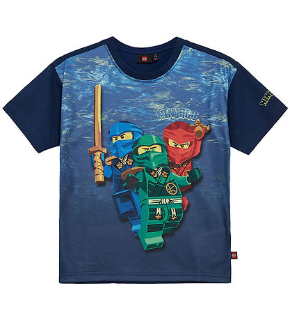 LEGO® Wear Ninjago Stuttermabolur - LwTaffy - Dark Blue