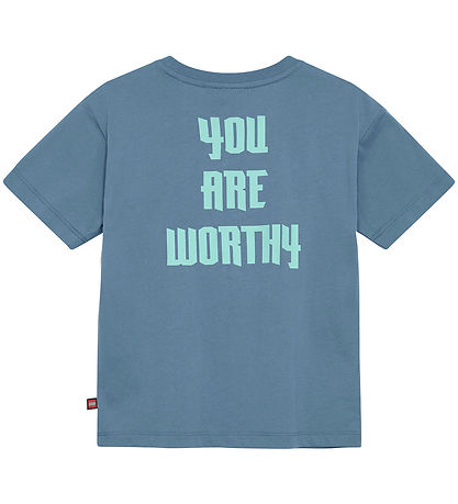 LEGO® Wear Ninjago Stuttermabolur - LwTaffy - Dusty Blue