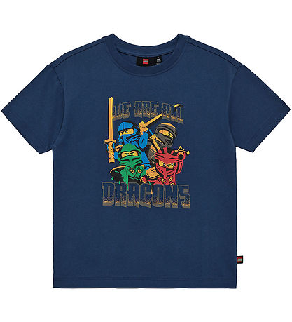 LEGO® Wear Ninjago Stuttermabolur - LwTaffy - Dark Blue