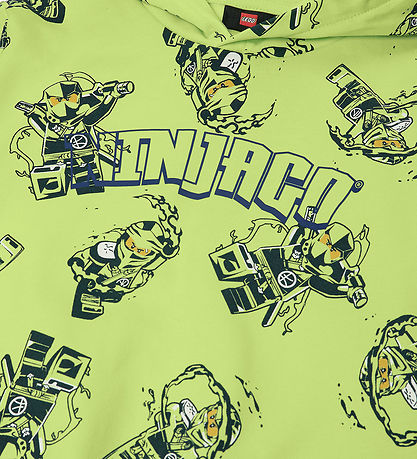 LEGO® Wear Ninjago Peysa - LwSaku - Björt Green